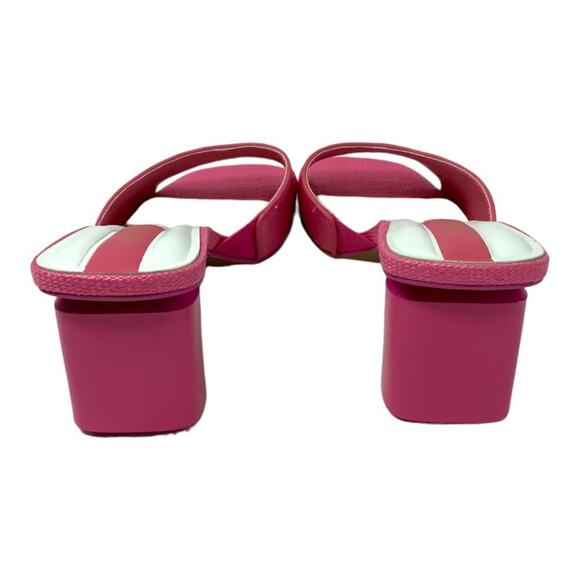 Franco Sarto Linley Slide Sandals Pink Size 6 NWT $110 MSRP - Picture 5 of 7